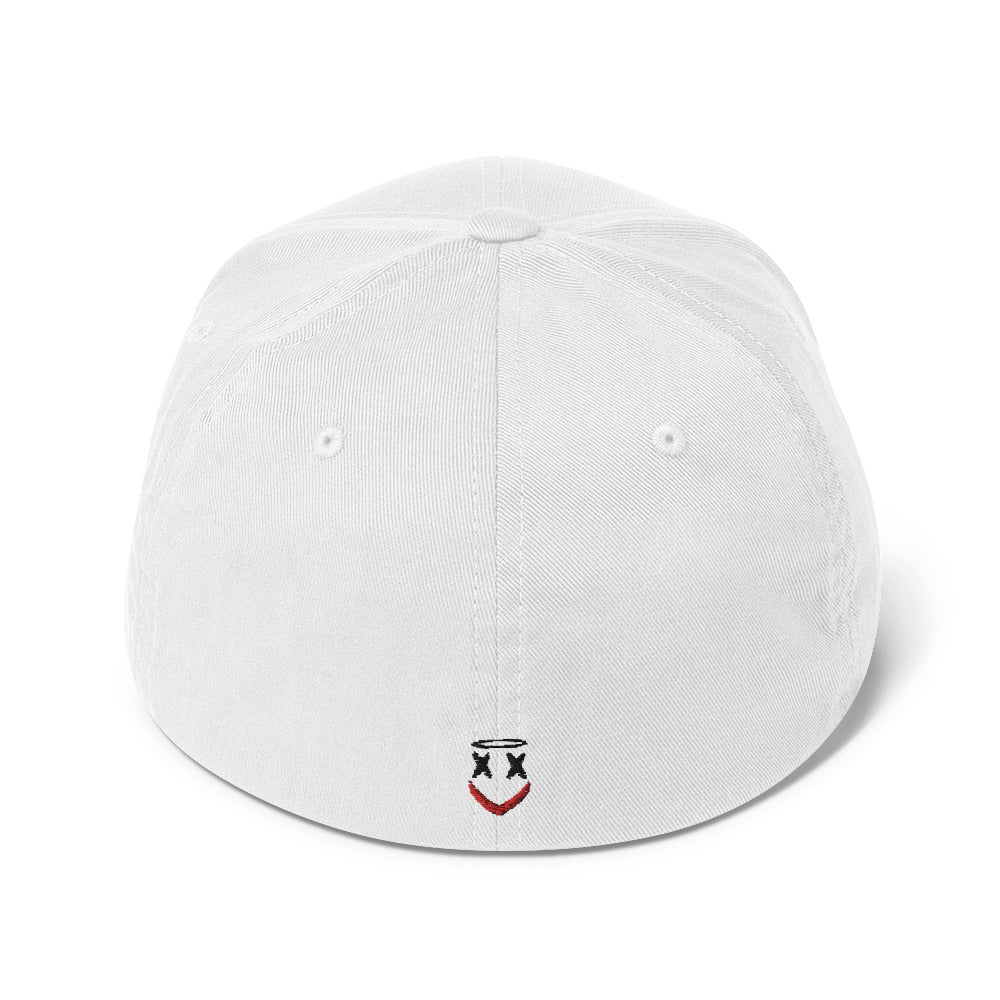 Angel Falln Curve Bill Closed Back Cap