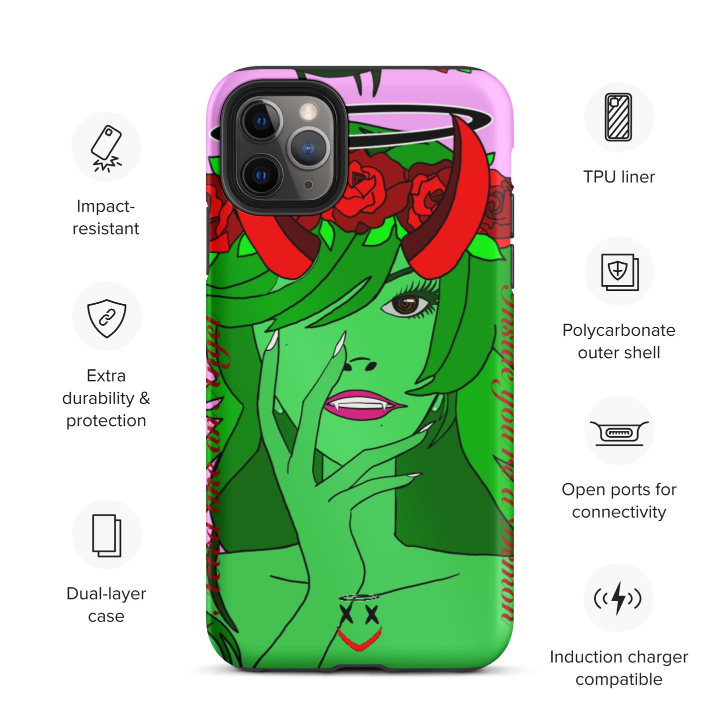 Thorn Full Artwork iPhone case