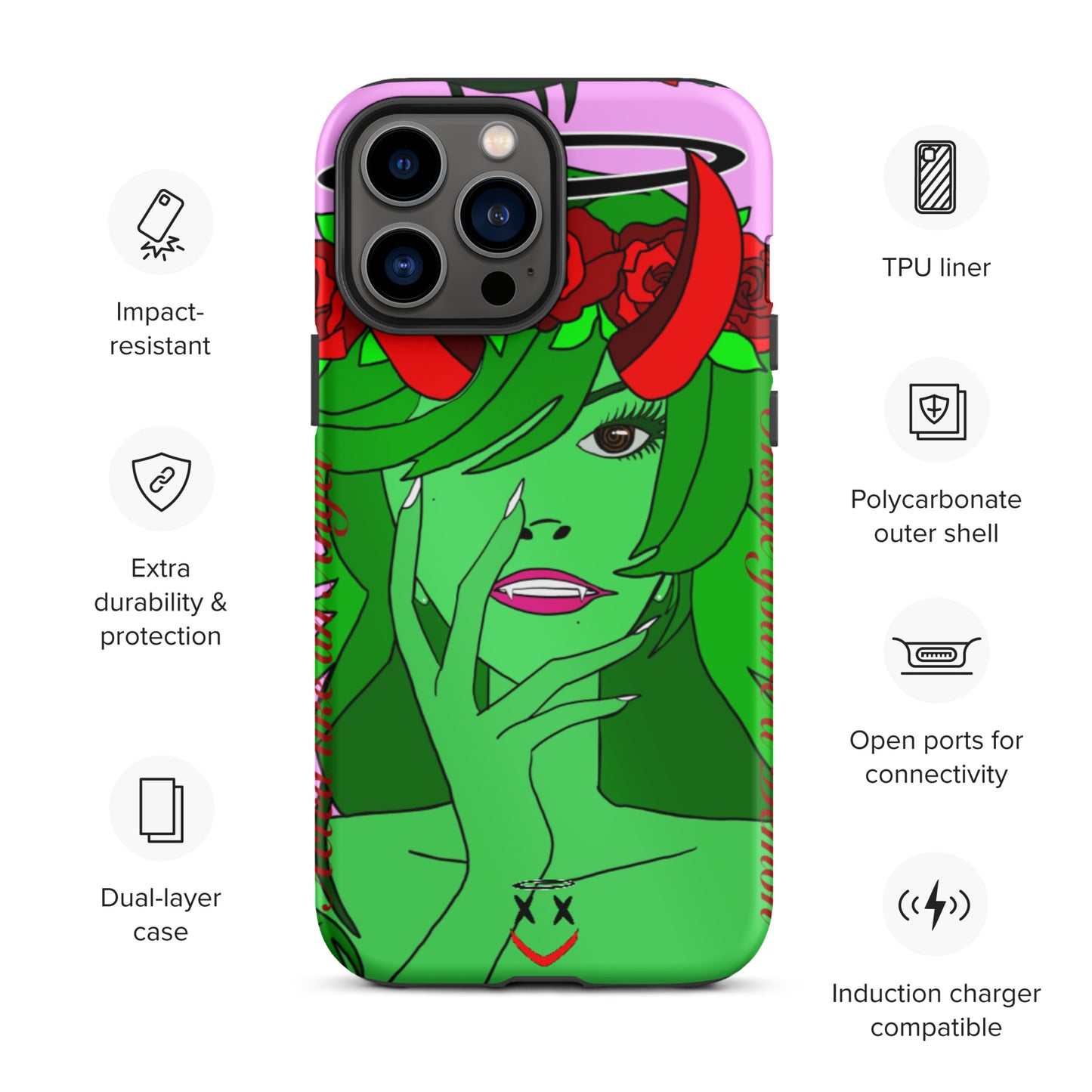 Thorn Full Artwork iPhone case