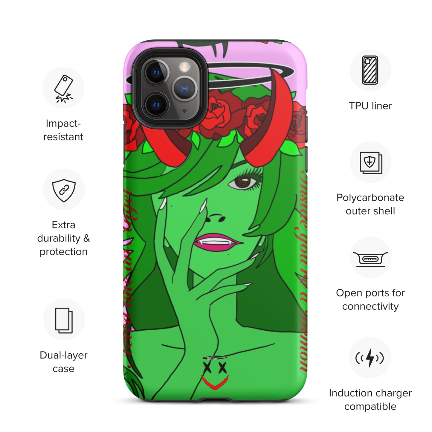 Thorn Full Artwork iPhone case