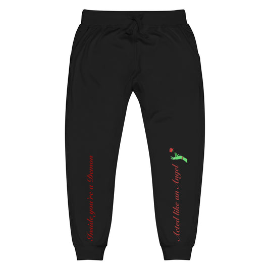 Thorn's Curse fleece sweatpants