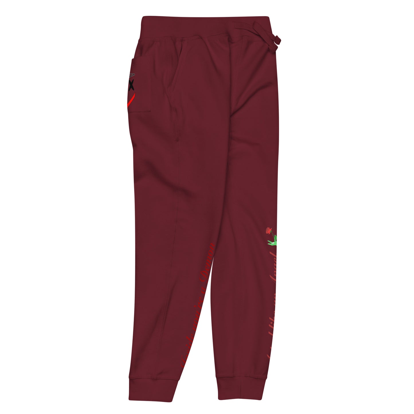 Thorn's Curse fleece sweatpants