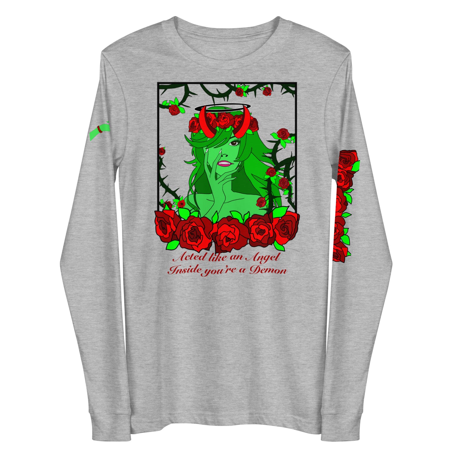 Thorn Full Design Long Sleeve Tee