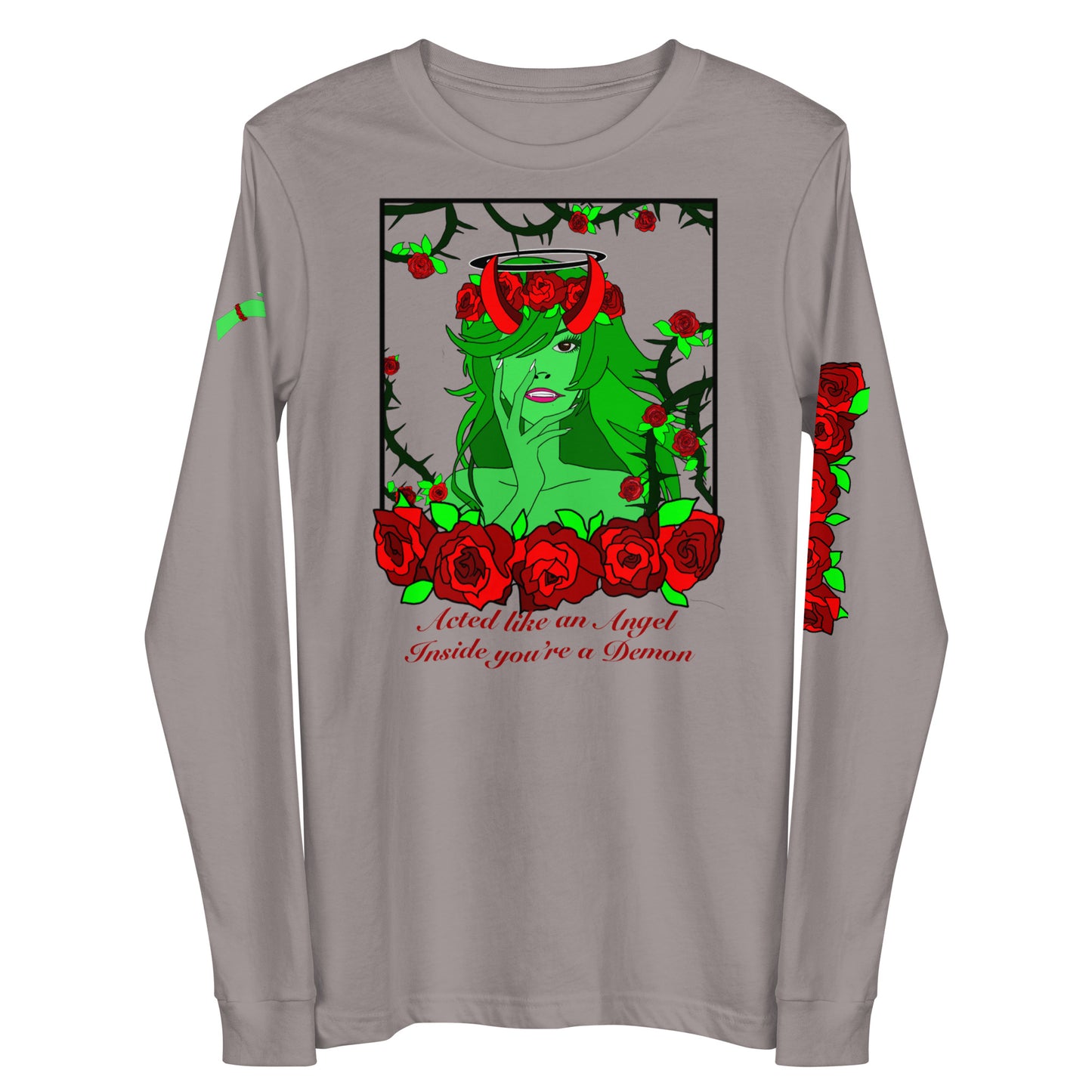 Thorn Full Design Long Sleeve Tee