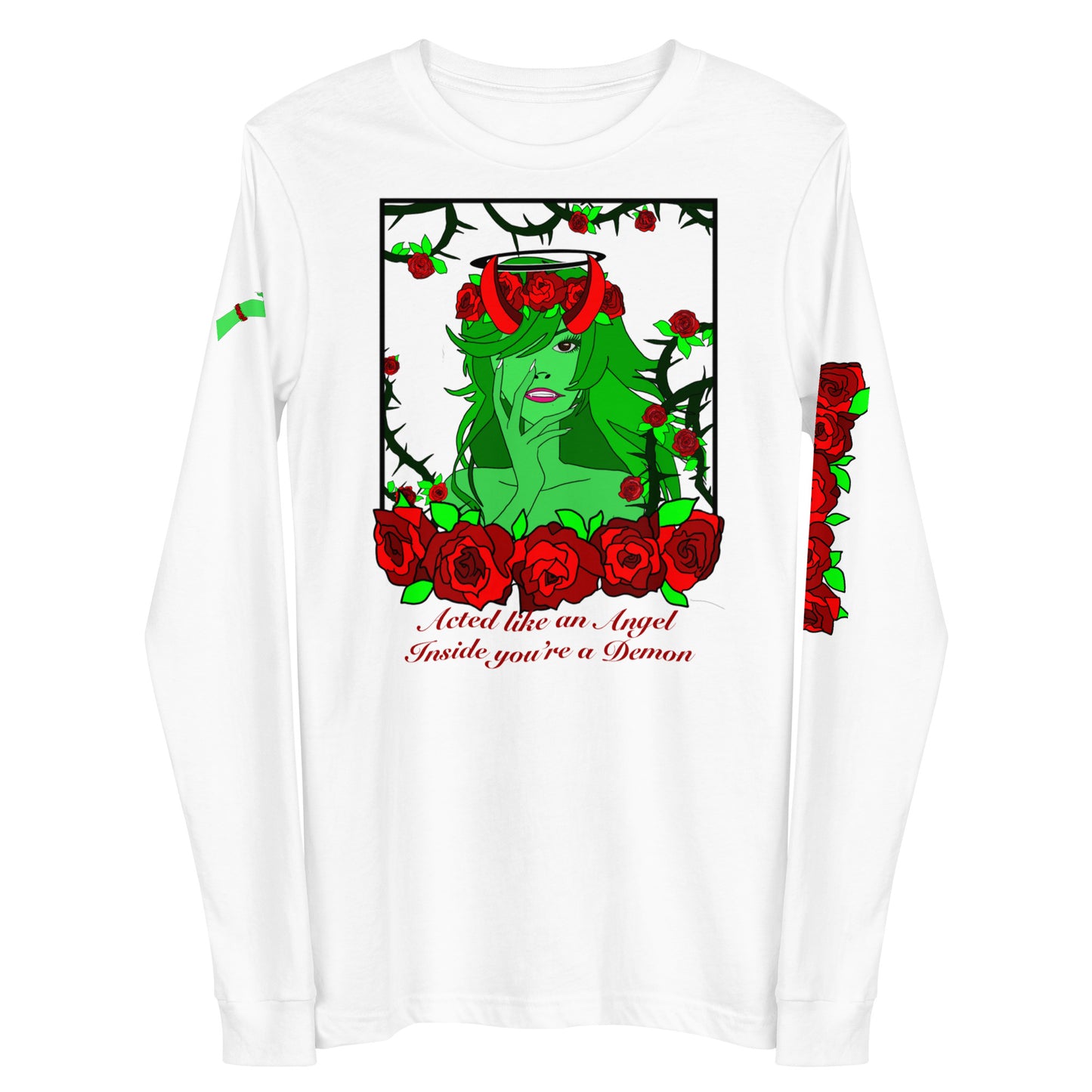 Thorn Full Design Long Sleeve Tee